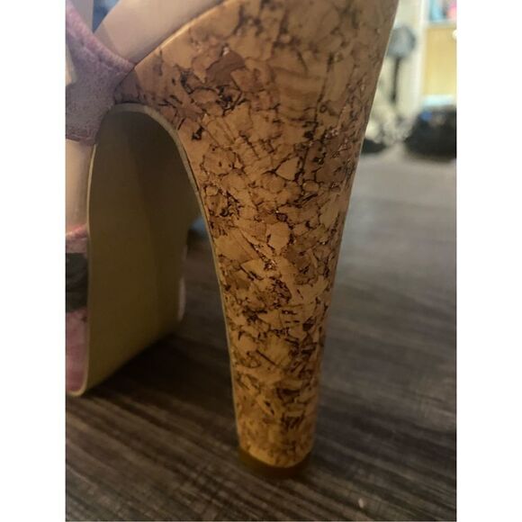 Women’s Pink Ankle Strap & Buckled Heels - Picture 4 of 10